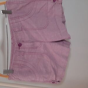 LOFT Purple Original Fit Shorts sz 2